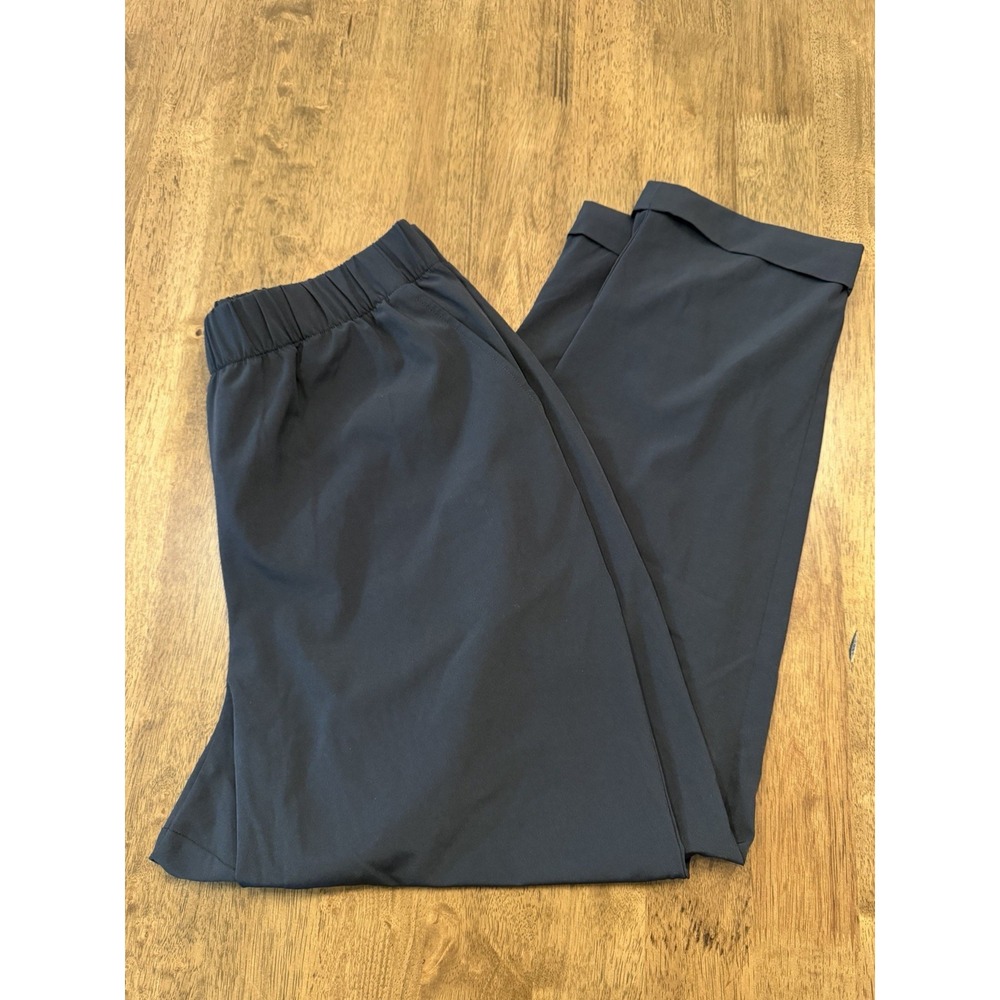 Varley Alana Tapered Leg 2.0 Pants Woven Stretch Cropped Joggers Black XL
